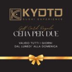 Gift card cena sushi lun dom