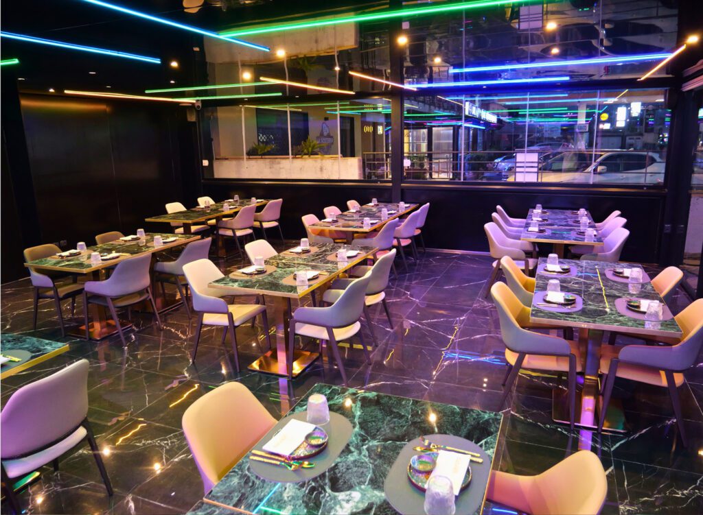 Interno ristorante sushi Kyoto Sushi Benevento