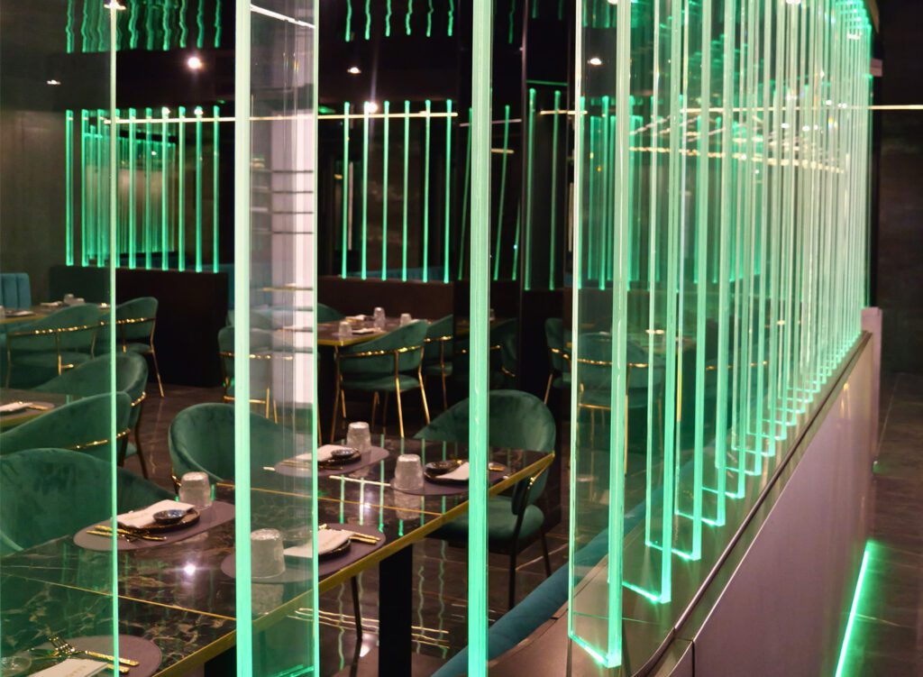 Interno ristorante Kyoto Sushi San Giorgio del Sannio