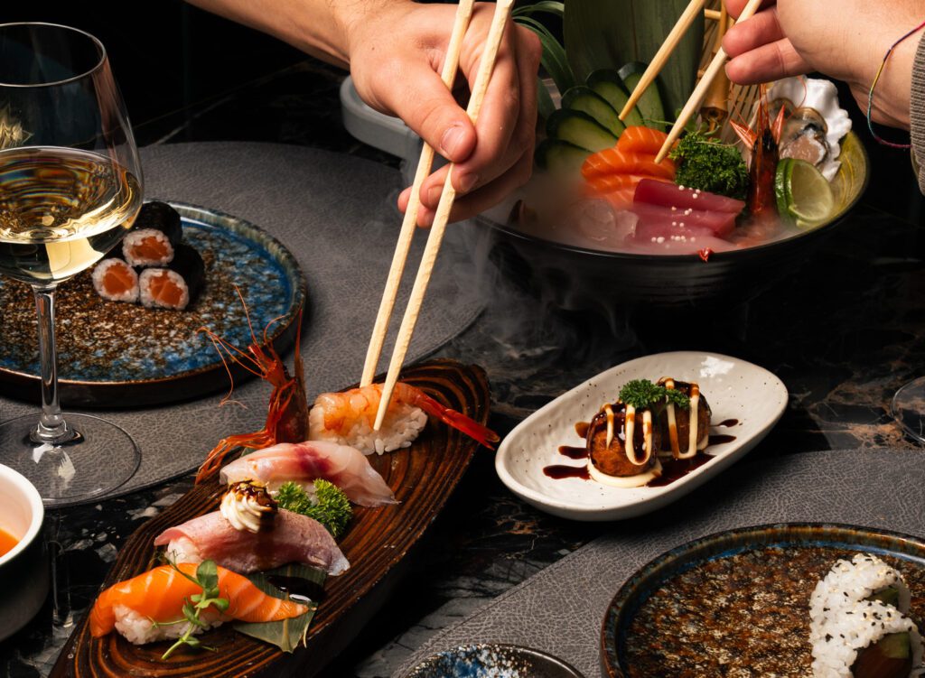 Sushi in ristorante giapponese a Benevento